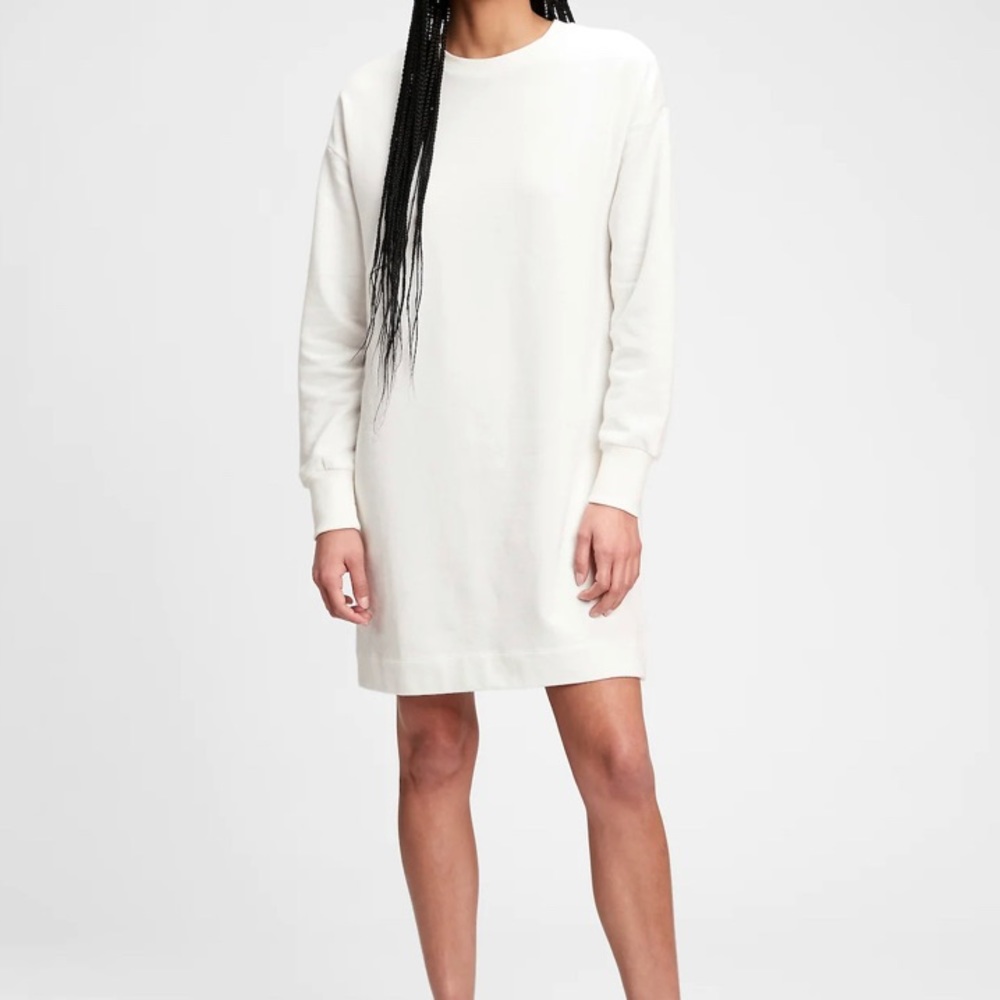 Gap Fleece sweatshirt dress